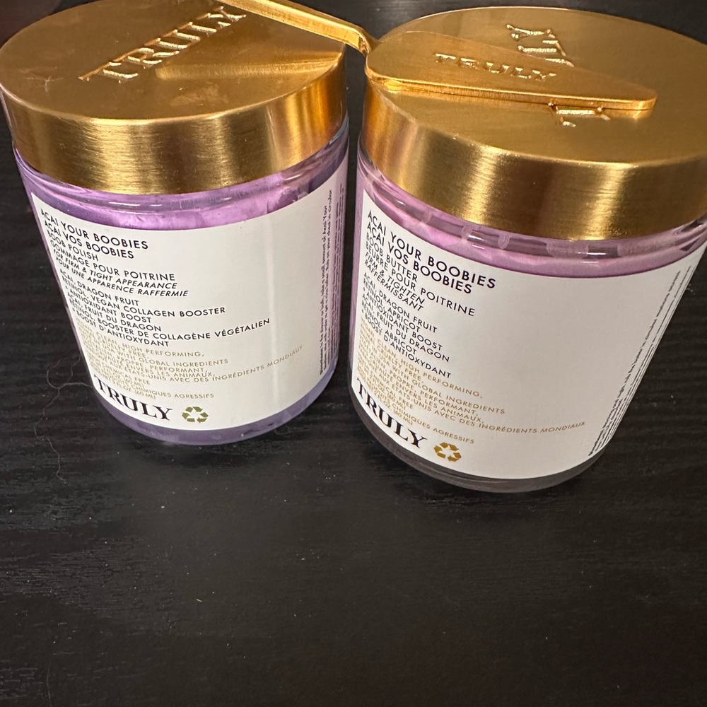 *Used* Truly Açaí your Boobies - Boob Polish & Boob Butter
